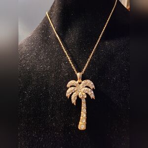 Palmtree Necklace Merry Xmas